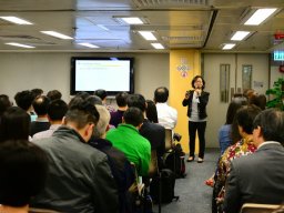 Angie delivering a talk_2-1